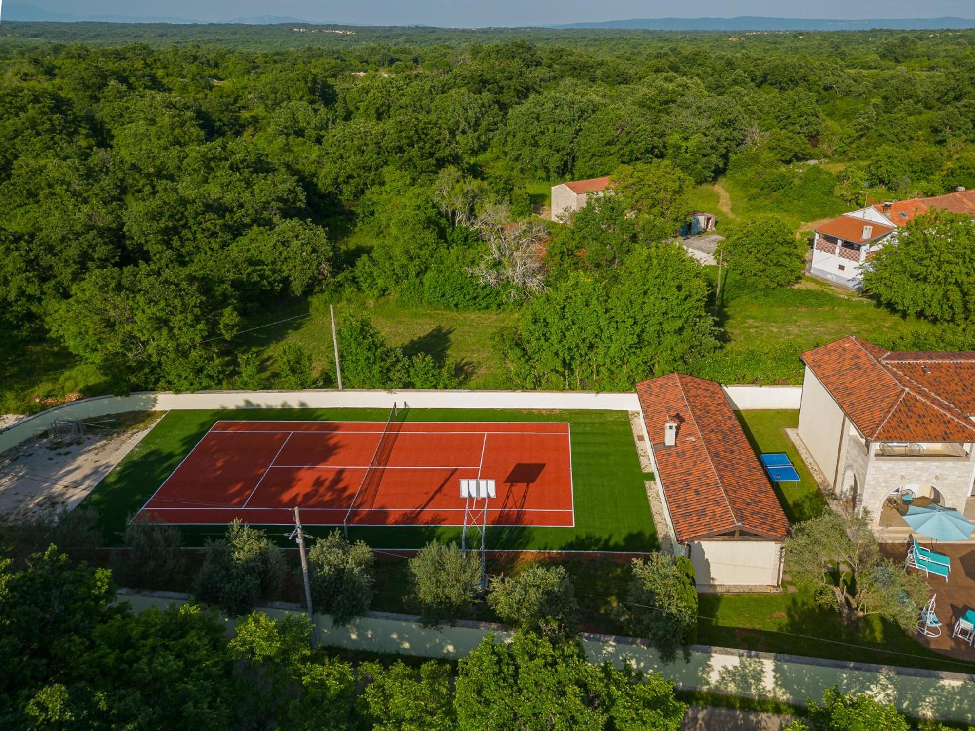 Villa Ortensia Mit Beheiztem Pool By Istrialux Svetvinčenat Esterno foto